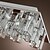 abordables Luces de techo-1 luz de 30 cm (12 pulgadas) de montaje empotrado de cristal luces metal cromado moderno contemporáneo 110-120v / 220-240v / g4