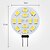 levne LED bi-pin světla-2 W LED Bi-pin světla 240 lm G4 12 LED korálky SMD 5630 Teplá bílá 12 V / # / CE