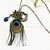 cheap Necklaces-Women&#039;s Synthetic Sapphire Pendant Necklace Pendant Ladies Casual Fashion Indian Alloy Bronze Necklace Jewelry For Daily / Long Necklace