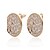 cheap Earrings-Elegant Alloy With Rhinestone Women&#039;s Earrings Classical Feminine Style