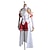 cheap Anime Costumes-Inspired by SAO Alicization Yuuki Asuna Anime Cosplay Costumes Japanese Cosplay Suits Patchwork Sleeveless Top Skirt Sleeves For Men&#039;s Women&#039;s / Armlet / Waist Accessory / Legguards / Breastplate