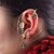 voordelige Oorbellen-Clip oorbellen Punk-stijl Sieraden Legering Bronzen Sieraden Voor 2 stuks