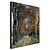 cheap Famous Paintings-Hand-painted Oil Painting The Avenue Landscape Portrait by Claude Monet