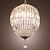 voordelige Plafondlichten en fans-PARK - Kroonluchter van Kristal met 1 Lamp