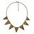 levne Módní náhrdelníky-dámské trojúhelník květinové vintage náhrdelník