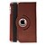 abordables Accessoires pour iPad-téléphone Coque Pour Apple Coque Intégrale iPad Mini 3/2/1 Rotation à 360 ° Avec Support Veille / Déverrouillage Automatique Couleur Pleine faux cuir