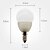 baratos Lâmpadas-Lâmpada Redonda LED 190 lm E14 A60(A19) 2 Contas LED LED de Alta Potência Branco Natural 85-265 V