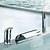 cheap Bathtub Faucets-Bathtub Faucet - Contemporary Chrome Roman Tub Ceramic Valve Bath Shower Mixer Taps / Two Handles Three Holes