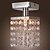 cheap Ceiling Lights-1-Light   8(3&quot;) Crystal / Mini Style Flush Mount Lights Metal Chrome Modern Contemporary 110-120V / 220-240V / G9