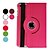 abordables Accessoires pour iPad-téléphone Coque Pour Apple Coque Intégrale iPad Mini 3/2/1 Rotation à 360 ° Avec Support Veille / Déverrouillage Automatique Couleur Pleine faux cuir