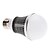 cheap Light Bulbs-LED Globe Bulbs 5 leds High Power LED Natural White 500-550lm 6000-6500K AC 85-265V