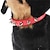 cheap Dog Collars, Harnesses &amp; Leashes-Dog Collar Adjustable / Retractable Studded Rivet PU Leather Brown Red Pink
