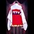 levne Kostýmy z videoher-Inspirovaný Vocaloid Hatsune Miku Video Hra Cosplay kostýmy Cosplay šaty / Kimono Patchwork Dlouhý rukáv Šaty / Pásek Halloweenské kostýmy / Satén
