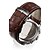 voordelige Klassieke Horloge-Men&#039;s Wrist Watch Aviation Watch Quartz Quilted PU Leather Black / Brown Casual Watch Analog Charm Classic - Black White