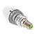 abordables Ampoules électriques-Ampoules Bougie Gradable Blanc Naturel C E14 3 W 1 LED Haute Puissance 270 LM 6000K K AC 85-265 V