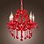 cheap Candle-Style Design-1-Light SL® 52(20&quot;) Crystal Chandelier Metal Candle-style Chrome Modern Contemporary 110-120V / 220-240V