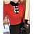 זול חולצות לנשים-Women&#039;s Stand Collar Lace Bow Tie Shirt