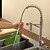cheap Kitchen Faucets-Kitchen faucet - One Hole Nickel Brushed Deck Mounted Contemporary Kitchen Taps