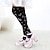 cheap Stockings-Thigh High Socks Socks / Long Stockings Sweet Lolita Dress Lolita Sweet Lolita Lolita Women&#039;s Lolita Accessories Print Music Stockings