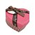 cheap Favor Holders-Pink Heart Shaped Gift Box With Ribbon Bow