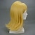 billige Halloween Wigs-Vokaloid Kagamine Rin Cosplay-parykker Dame 18 tommers Varmeresistent Fiber Anime