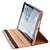お買い得  iPad用アクセサリー-ケース 用途 iPadのミニ3/2/1 360°ローテーション / スタンド付き フルボディーケース 純色 PUレザー