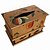 preiswerte Küchen-Aufbewahrung-antiken europäischen Stil Muster Obst Multifunktions-Holzgewebe Aufbewahrungsbox
