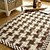 cheap Rugs &amp; Mats &amp; Carpets-Creative Modern Country Area Rugs Wool Microfibre, Superior Quality Rectangular Plaid Rug