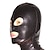 billige Zentai-sæt-Maske Huddrag Voksne Spandex Latex Cosplay Kostumer Køn Herre Dame Ensfarvet Halloween
