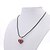 Недорогие Модные ожерелья-Ожерелья с подвесками В форме сердца Стекло Сплав Любовь Сердце Бижутерия Для Повседневные