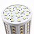 cheap Light Bulbs-680lm E26 / E27 LED Corn Lights 102 LED Beads SMD 5050 Warm White 220-240V