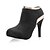 cheap Women&#039;s Boots-Women&#039;s Shoes Suede Fall / Winter Stiletto Heel 5.08-10.16 cm / Booties / Ankle Boots Black / Gray / Fuchsia