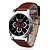 cheap Dress Classic Watches-Men&#039;s Wrist Watch Hot Sale PU Band Charm / Dress Watch Black / White / Brown