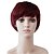 זול פאות סינתטיות-Capless Short Red Wavy High Quality Synthetic Japanese Kanekalon Wigs