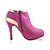 voordelige Dameslaarzen-Dames Schoenen Suède Herfst / Winter Naaldhak 5.08-10.16 cm / Korte laarsjes / Enkellaarsjes Zwart / Grijs / Fuchsia