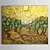 baratos Pinturas Famosas-hand-painted pintura a óleo de Van Gogh com moldura esticado