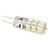 baratos Luzes LED de Dois Pinos-5pçs Lâmpadas de Filamento de LED 100 lm G4 24 Contas LED Branco Quente Branco Frio 12 V / 5 pçs