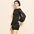 cheap Women&#039;s Dresses-Black Mini Dress - Long Sleeve All Seasons Black
