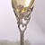 abordables Flûtes à Champagne-Cristal Flûtes grillage Boîte à cadeau Thème jardin L&#039;autume / L&#039;hiver / Printemps