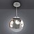 tanie Światła wysp-1-świetlna maishang® 25 cm (10 cali) lampa wisząca w stylu mini globus galwanizowany nowoczesny współczesny 110-120v / 220-240v