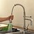 cheap Kitchen Faucets-Kitchen faucet - One Hole Nickel Brushed Deck Mounted Contemporary Kitchen Taps
