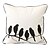 abordables Taies d&#039;Oreiller-1 pcs Coton/Lin Housse de coussin, Motif Animal Rustique