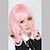 tanie Peruki do cosplay&#039;u z gier wideo-Peruki Cosplay Cosplay Yuyuko Saigyouji Anime / Gry Video Peruki Cosplay 50 CM Włókno termoodporne Kobieta