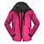 economico Softshell, pile e giacche da escursionismo-INBIKE 3-in-1 ciclismo femminile calda giacca in poliestere + pile antivento (2 pz) i0211 blu, rosso, fucsia