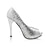 baratos Sapatos de mulher-Wedding Shoes - Saltos - Saltos / Peep Toe - Preto / Prateado / Dourado - Feminino - Casamento