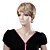 cheap Synthetic Wigs-Capless Short Blonde High Quality Synthetic Hair Wig