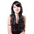 cheap Synthetic Wigs-Capless Long Black Curly High Quality Synthetic Japanese Kanekalon Wigs