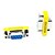 preiswerte Andere Teile-DE9 Seriell RS-232 9-polige Buchse auf Buchse Adapter (Silver &amp; Yellow, 2 PCS)