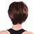 cheap Human Hair Capless Wigs-Capless Short Brown Wavy 100% Human Hair Wigs
