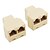 ieftine Alte componente-mufă rj45 conector splitter cat5 cat6 lan adaptor splitter ethernet (2-pack)